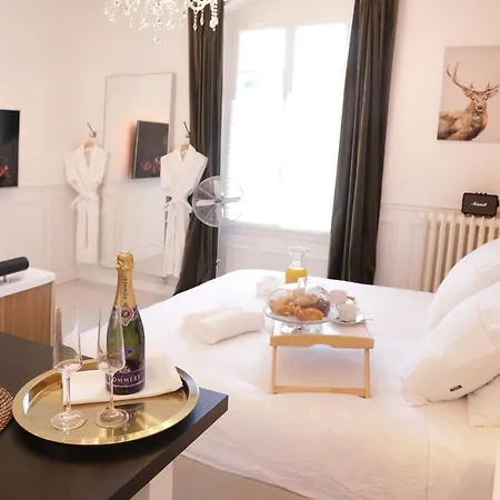 Le Gatsby - Cosy Flat - Jacuzzi - Senlis Appartamento